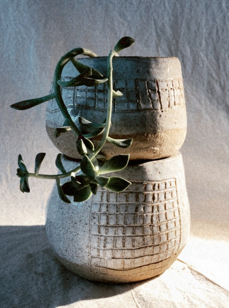 Raku Planter