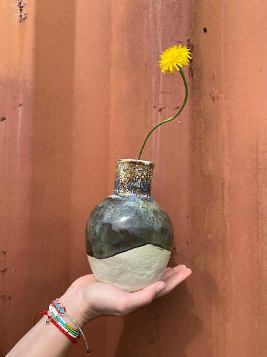 Raku Vase